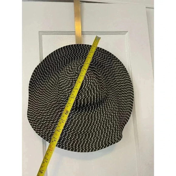 Old Navy Women's Size Large -XL Black & White Floppy Beach Hat - Picture 4 of 8